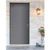 Yale Porta blindata YALE Lion L 80 x H 210 cm grigio/bianco matrix apertura sinistra