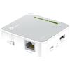 TP-Link Nano router WLAN TL-WR902AC AC750 (433 Mbit/s (5 GHz) +300 Mbit/s (2,4 GHz) (portatile, punto di accesso, adattatore TV, ripetitore, client, media, server FTP), bianco/grigio