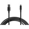 Amazon Basics Cavo di ricarica da USB-A a Lightning ABS, caricabatterie certificato MFi per Apple iPhone 14 13 12 11 X Xs Pro, Pro Max, Plus, iPad, 3 m, Nero