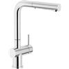 NOBILI RUBINETTERIA Nobili Rubinetterie - Live Miscelatore cucina monocomando in ottone cromato con doccetta estraibili 2 getti LV00117/2CR