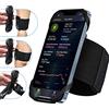 Cikyner Cinturino sportivo 3 in 1 per cellulare, corsa e bicicletta, girevole 360° e rimovibile, universale da 4,5-7 iPhone Huawei