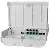 MikroTik netPower Lite 7R with 8 x CSS610-1GI-7R-2S+OUT