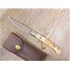 pattada COLTELLO 21 CM SARDEGNA SARDO Pattada MANICO CORNO MUFLONE PATTADESA lama 9,5cm