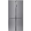 Haier PRONTA CONSEGNA - Haier Frigorifero multiporta side by side a libera installazione HTF-610DM7 finiutra Stainless Steel Look da 91 cm
