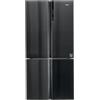 Haier PRONTA CONSEGNA - Haier Frigorifero multiporta side by side a libera installazione HTF-610DSN7 finiutra Iconic Black da 91 cm