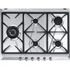 Smeg PRONTA CONSEGNA - Smeg Piano cottura a gas SRV575GH5 finitura inox da 70cm