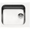 Smeg PRONTA CONSEGNA - Smeg Lavello una vasca VS45-P3 finitura acciaio inox spazzolato da 58 cm
