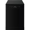 Smeg PRONTA CONSEGNA - Smeg Lavastoviglie a libera installazione LVS292DN finitura nero da 60 cm