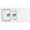 Smeg Lavello una vasca con vaschetta e gocciolatoio LZ102B finitura bianco da 100 cm