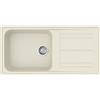 Smeg Lavello una vasca con gocciolatoio LZ150P finitura panna da 100 cm - IN PROMOZIONE FINO AL 30/06