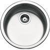 Smeg PRONTA CONSEGNA - Smeg Lavello circolare ad una vasca VFU43SFR finitura acciaio inox da diametro 43,5 cm