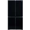 GRF Frigorifero side by side Cross Door CA91831BG finitura vetro nero da 91.1 cm