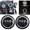 KEEPDSGN 2PCS 4.5 LED fendinebbia che passa luce moto fendinebbia per Road King Glide Street Glide Electra.