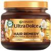 Garnier Ultra Dolce Maschera Nutriente, Per Capelli Secchi e Spenti, Azione In 1 Minuto, Con Olio di Argan Bio e Olio di Camelia, Gli Oli Meravigliosi, Hair Remedy, 340 ml