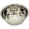 Bubimex - Ciotola in acciaio inox per cani e gatti - Contenitore per acqua e cibo - Resistente, igienico, facile da pulire e senza tempo - Ciotola di alta qualità - 4,50 L