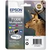 Epson C13T13064012 - EPSON T1306 CF.3 CARTUCCE CMY [3X10,1ML]