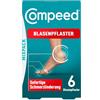 Compeed 6 cerotti idrocolloidei in diverse misure - contro le vesciche su talloni, dita dei piedi e per piccole vesciche,