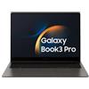 Samsung Ultrabook Galaxy Book3 Pro Monitor 16" 2.8K Intel Core i7-1360P Ram 16 GB SSD 512GB 1x USB 3.2 Windows 11 Home