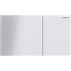 GEBERIT Placca di comando Geberit Sigma70 in vetro bianco 115.622.SI.1