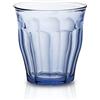 DURALEX Set di 6 bicchieri impilabili in vetro temperato da 25 cl, confezione di bicchieri da cucina resistenti per acqua, succhi e bibite, uso quotidiano, colori assortiti, collezione Picardie