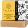 Écrin de Fleur - Sapone Biologico Argan e Argilla, Certificato COSMOS & Nature et Progrès, Metodo a Freddo Artigianale, 90g