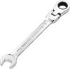 Draper Hi-Torq 52014 Chiave combinata a cricchetto metrica con testa flessibile, 13 mm