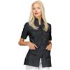 Ristosubito Casacca Florida da donna MEZZA MANICA 100% Poliestere Superdry NERO Disponibile in diverse taglie Modello 002511