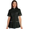 Ristosubito Casacca Panarea da donna MEZZA MANICA 65% Poliestere 35% Cotone NERO + BIANCO Disponibile in diverse taglie Modello 002701