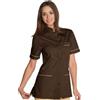 Ristosubito Casacca Panarea da donna MEZZA MANICA 65% Poliestere 35% Cotone BISCOTTO + MARRONE Disponibile in diverse taglie Modello 002717
