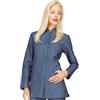 Ristosubito Casacca Portofino da donna MANICA LUNGA 100% Cotone JEANS Disponibile in diverse taglie Modello 002877