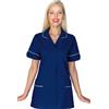 Ristosubito Casacca Zama da donna MANICA CORTA 65% Poliestere 35% Cotone BLU Disponibile in diverse taglie Modello 004702