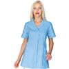 Ristosubito Casacca Zama da donna MANICA CORTA 65% Poliestere 35% Cotone AZZURRO + BIANCO Disponibile in diverse taglie Modello 004710