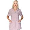 Ristosubito Casacca Zama da donna MANICA CORTA 65% Poliestere 35% Cotone A STRISCE BORDEAUX Disponibile in diverse taglie Modello 004713