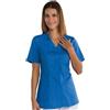 Ristosubito Casacca Sion da donna MANICA CORTA 65% Poliestere 35% Cotone BLU CHINA Disponibile in diverse taglie Modello 005206