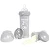 Twistshake Biberon Mixer 260ml anticolica Grigio di Twistshake