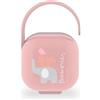 Suavinex Scatolina Porta 2 Ciucci Rosa di Suavinex