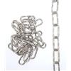 prometeo electronics 1mt catena ritorta cromo per lampadario Filo 3,5mm Maglia 45x20mm