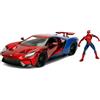 Jada Toys Set Jada Toys Marvel Spiderman + Ford GT 2017