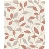 Rasch 639858 - Carta da parati in tessuto non tessuto (Botanicale), 10,05 m x 0,53 m, colore: Rosso