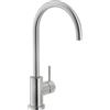 NOBILI RUBINETTERIA Nobili Rubinetterie - Live Miscelatore cucina monocomando in INOX con bocca girevole LV00133IX