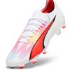 PUMA ULTRA ULTIMATE FG/AG - white-black-fire orchid - 107311 01