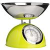PREMIER Housewares 0807280 Bilancia da Cucina, 5 kg, con Ciotola in Acciaio Inox, Verde