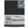 SETEX Lenzuola ad Angoli Elastici, Cotone, Nero, 160 x 200 x 25