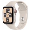 Apple Watch Se Gps+Cellular Cassa 40Mm Alluminio Cinturino Sport Galassia M/L