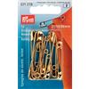 Prym 071278 Spille di sicurezza con spirale ottone 27/38/50 mm oro