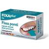 Fixaplus Kit Fissa Ponti Capsule Dentali per Denti Provvisori