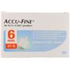 Accu-Fine Aghi Penna Per Insulina 6mm 31G 100 Pezzi