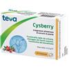 Teva Cysberry Integratore Vie Urinarie e Microcircolo 20 Compresse