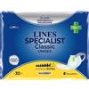 Lines Specialist Classic Sagomato Extra Pannolone Anti-odore Per Incontinenza 30 Pezzi