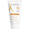 A-Derma Protect Crema Solare Senza Profumo SPF 50 Tubo 40 m